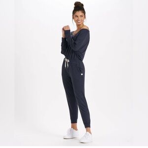 Vuori Lux Jumpsuit in Grey Small NWOT